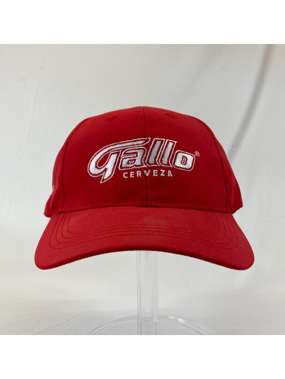 Cerveza Gallo Red Baseball Cap Strapback Hat La Mejor Guatemalan Beer Casual OS